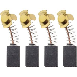2 paar motor koolborstels 6 x 10 x 16 mm compatibel met Titan TTB653SDS 1500w SDS Plus - Vervangende onderdelen met snoerboor
