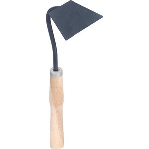 Kleine tuinhak - onkruidhaak - 1 stuk - houten steel - 20 cm
