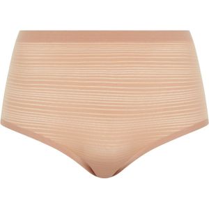 Chantelle Softstretch Stripes Hoge Taille Slip - Sirocco - One Size