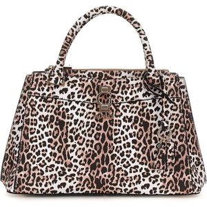 Guess Jorah Luxury Satchel Dames Handtas - Leo - One Size