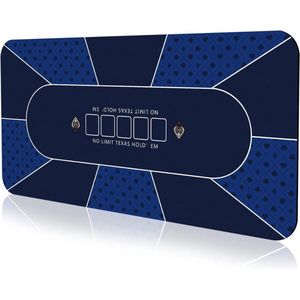 Pokermat - Pokerkleed - Luxe pokermat - Professionele pokermat - Pokertapijt - Pokertafelbedekking - Voor de ideale pokeravond!