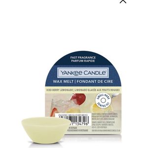 Yankee Candle Iced Berry Lemonade - Tart - Waxmelt