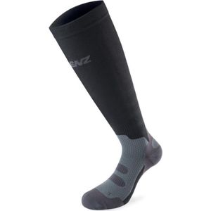 Lenz Sokken Compression 1.0 Polyamide/elastaan Zwart Mt Xl