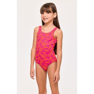 Woody Meisjes Badpak Fuchsia Roze 10A