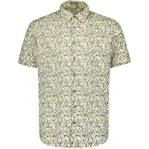 NO-EXCESS Overhemd Overhemd Met Allover Print 24440428 056 Lime Mannen Maat - XL