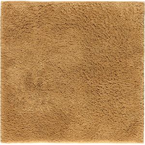 Casilin Havana - Antislip Badmat- Toiletmat vierkant - Caramel - 60 x 60 cm