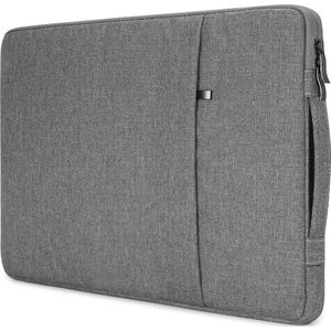 Macbook Air M3 Hoes Sleeve Spatwaterproof - Donker Grijs - 13.6 inch