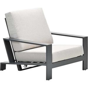 Garden Impressions Lincoln verstelbare fauteuil - carbon black - desert sand