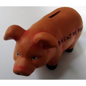 spaarvarken - tirelire cochon argent de poche - zakgeld