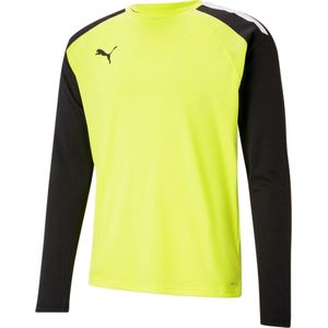 Puma Teampacer Keepershirt Lange Mouw Kinderen - Fluogeel / Zwart | Maat: 128