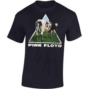 Pink Floyd Heren Tshirt -M- Atom Heart Zwart