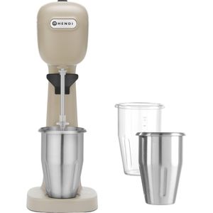 Hendi Milkshake Maker - Taupe - Professionele Milkshake Machine - 0,95 Liter - 230V / 400W - 17x19,6x(H)49cm