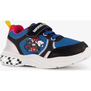 Mario Kart jongens sneakers met lichtjes blauw - Maat 24