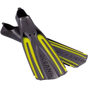 Oceanic Viper 2 - Flippers - Zwemvliezen Full Foot - Volwassenen - Zwart/Geel - LG (44-45)