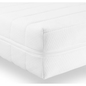 Matras 160x200 - ERGONOMISCH MATRAS H3 H2 - 7 zones koudschuimmatras - comfortabel matras - 2 hardheden - matras gemiddeld - Hoogte 15cm - Tweepersoonsmatrassen 160x200