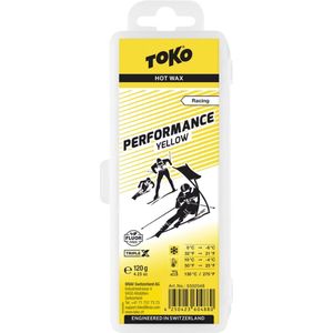 TOKO Performance hot wax Yellow - 120 gram - 0°C tot -6°C