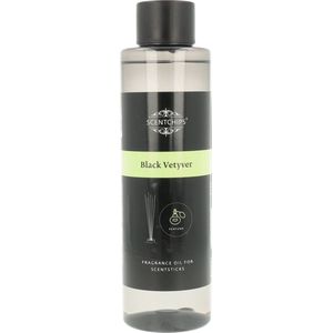 Scentchips® Geurstokjes Navulling - Black Vetyver - Geurverspreider - Luchtverfrisser - Huisparfum - 400ml