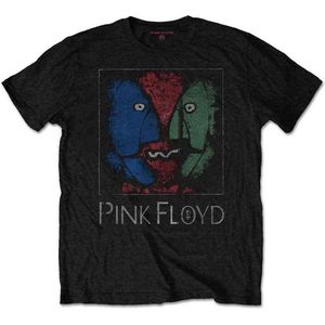 Pink Floyd - Chalk Heads Heren T-shirt - S - Zwart
