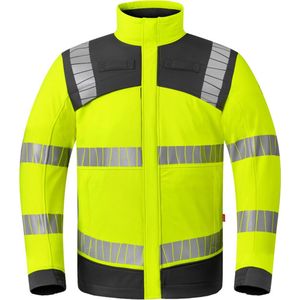 HAVEP Softshell Multiprotector 50410 - Fluo Geel/Charcoal - XL