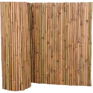 Bamboe Omheining voor Balkon, Terras en Tuin - Windscherm en Inkijkbescherming