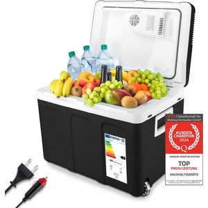 Draagbare elektrische koelbox 45L | Mini-koelkast | 12V & 230V voor auto en camping