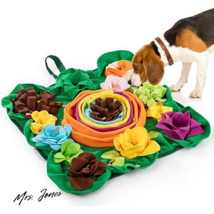 Mrs. Jones Snuffelmat interactief voerspel speelgoed voor honden grote middelgrote kleine honden geurtraining hondenspeelgoed. .