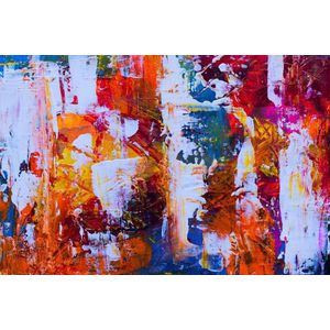 Abstract canvas voor aan de muur
