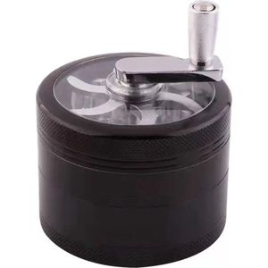 Grinder met grip 40mm mini - Blauw - Herbal - Grinder - Accessoires - crusher - vermaler - kruimelaar - koffie molen - kruiden molen - molen - kruiden - vergruizer - pulverizer