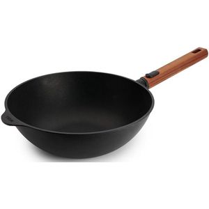 Eco Logic Wok - Inductief - geschikt voor alle warmtebronnen - Ø 30 cm
