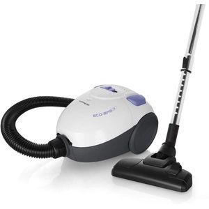 Stofzuiger met zak, Energieklasse A, 2 Liter, Telecopische Buis, Automatische Snoeropberging, 800W Vermogen