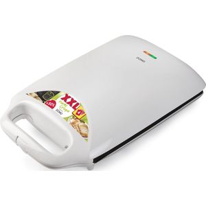 Domo DO9064C - XXL Tosti-ijzer - Croque XL - 4 tosti's - 50% groter - Wit