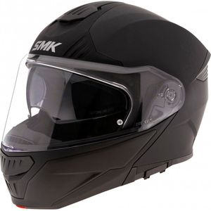 SMK Gullwing Mat Zwart Systeemhelm - Maat XL - Helm