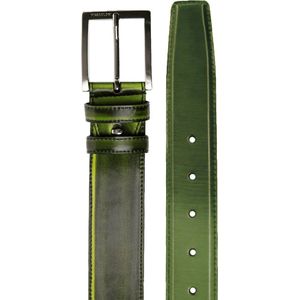 Mascolori Riem - Krypton Green - Broekriem voor Mannen - Maat 105