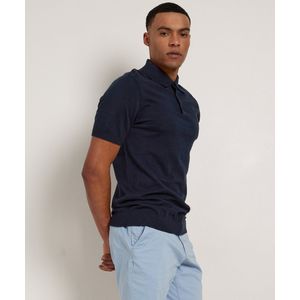 terStal Porto Nova - Heren / Volwassenen Poloshirt - L - Donkerblauw