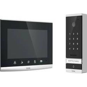 Extel 720309 Complete set voor Video-deurintercom Kabelgebonden Eengezinswoning Glas, Zwart