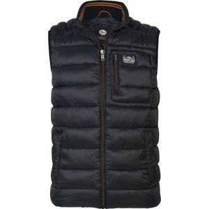 Petrol Industries - Heren Bodywarmer Sandpoint - Zwart - Maat L