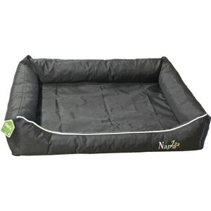 NapZZZ hondenmand waterproof divan zwart XL: 120 x 90 cm