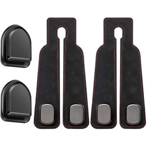 Dubbele haken voor de auto - Set van 2Kleine haken voor auto-interieur - Set van 2Auto-accessoires voor dames - AutotashaakAutotashouder