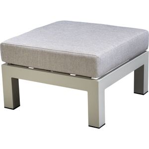 Yoi - Midori ottoman aluminium salix/flax beige AW