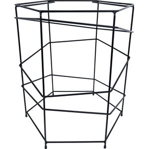 Interzoo Vision Hexo standaard voor Vogelkooi - Zwart - 58x75 cm