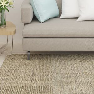 The Living Store Sisal Vloerkleed - 66x200 cm - Taupe