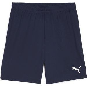 PUMA teamGOAL Shorts Heren sportbroek - PUMA Navy-PUMA White - Maat XL