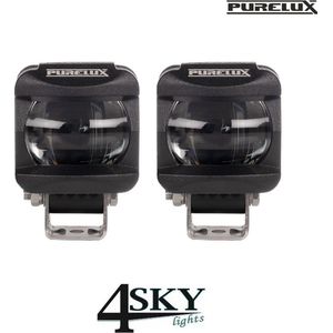 Purelux F210 Mistampen set voor de motor met DT connector volledig ECE R10 R149 gecertificeerd inclusief kabelboom 24 mnd garantie