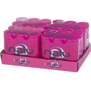 Nalu Passion Fruit Energy - Drank/drink - Blik/can - 24x25cl - Paars - Fruity energizer - Energie