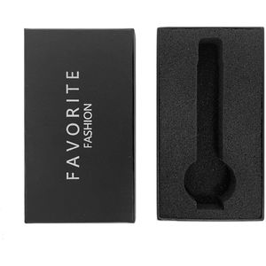 Favorite Fashion | Horloge Giftbox / Cadeau Doosje | Zwart / Metallic Zilver | 15,7 x 8,8 x 2,9 cm