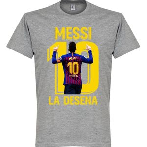 Messi La Desena T-Shirt - Grijs - XXL