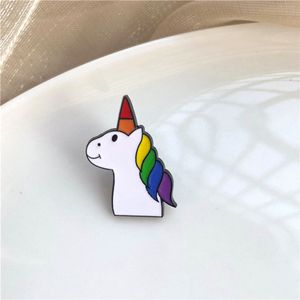 Pride pin broche - Kledingspeld - Unicorn - Regenboog - LHBTIQA+