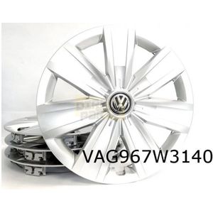 Volkswagen Wieldoppen set (4x) 16'' inch Origineel! 2GA071456