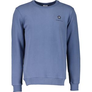 Knowledge Cotton Sweater - Modern Fit - Blauw - M