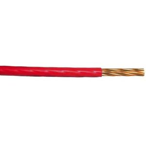 Kabel 1.0 mm² rood 10 meter
